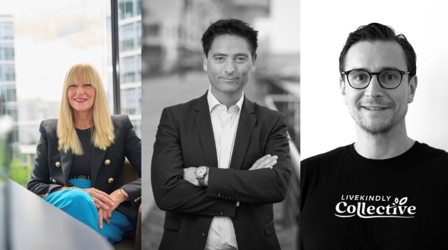 Personelle Veränderungen bei Livekindly Germany - Anja Grunefeld (l.), Carsten van Beek (m.) und Christian Kraus (r.) - Quelle: Livekindly Germany GmbH